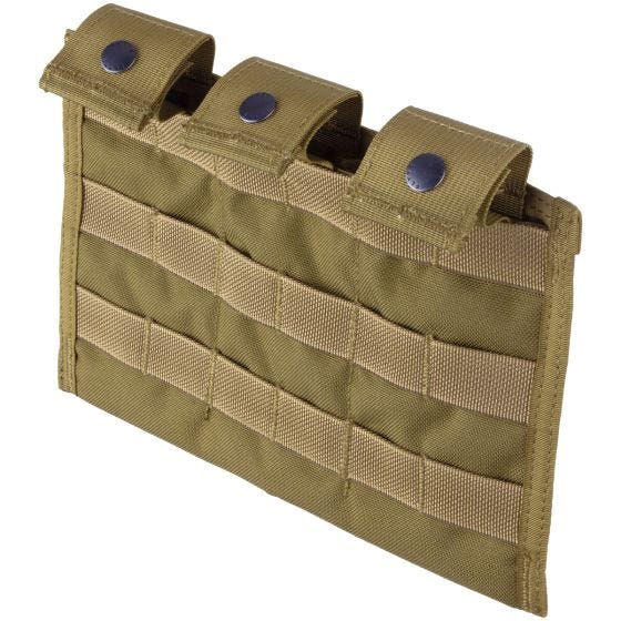 Portacargador triple Flyye M4/M16 ver. MI con sistema MOLLE en Coyote Brown