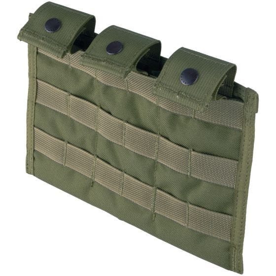 Portacargador triple Flyye M4/M16 ver. MI con sistema MOLLE en Ranger Green