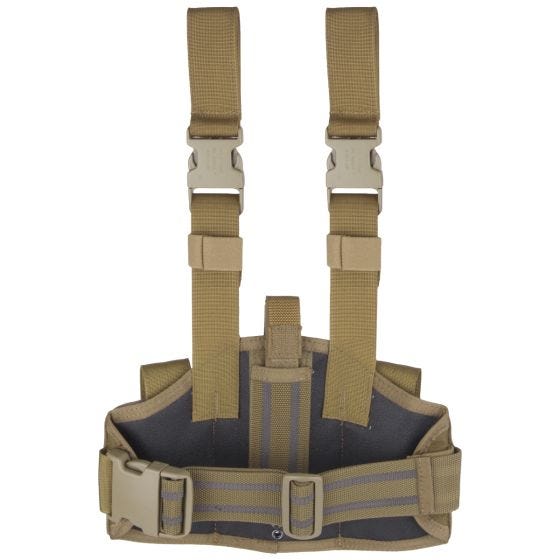 Funda versátil para pistola Flyye con sistema MOLLE en Coyote Brown