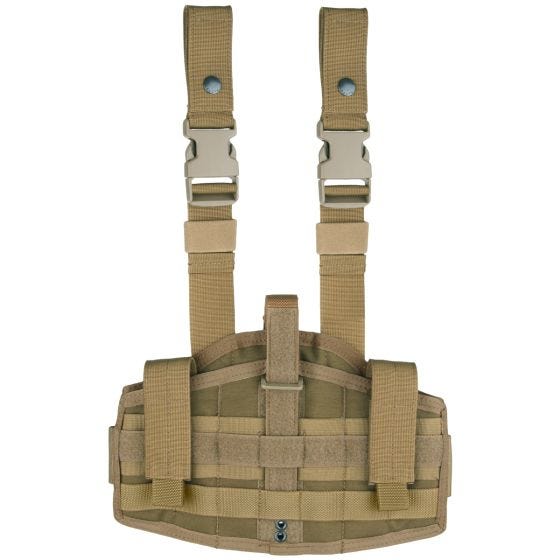 Funda versátil para pistola Flyye con sistema MOLLE en Coyote Brown