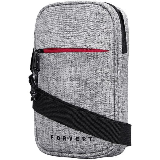 Bolsa bandolera Forvert Lamar - Jaspeado en gris
