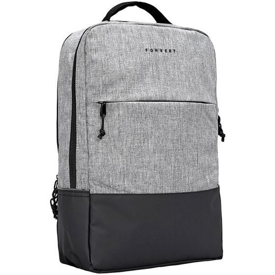Mochila Forvert Melange Lance - Jaspeado en gris