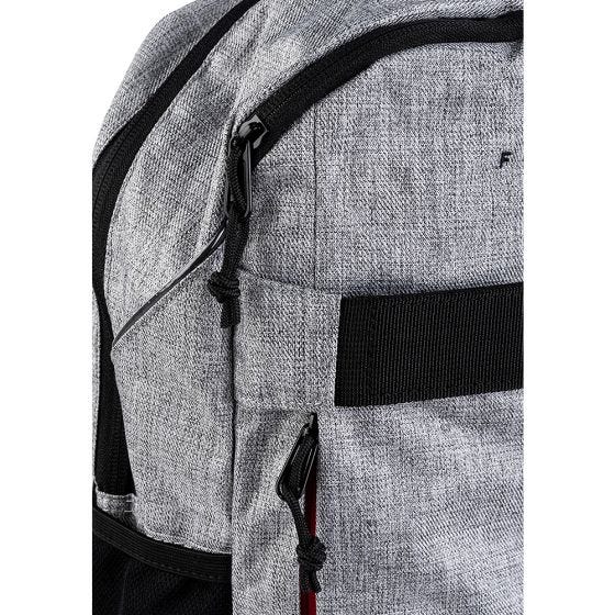Mochila Forvert Melange Larry - Jaspeado en gris