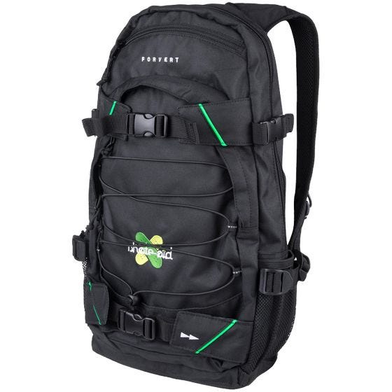Mochila Forvert Skate Aid Louis - Negro
