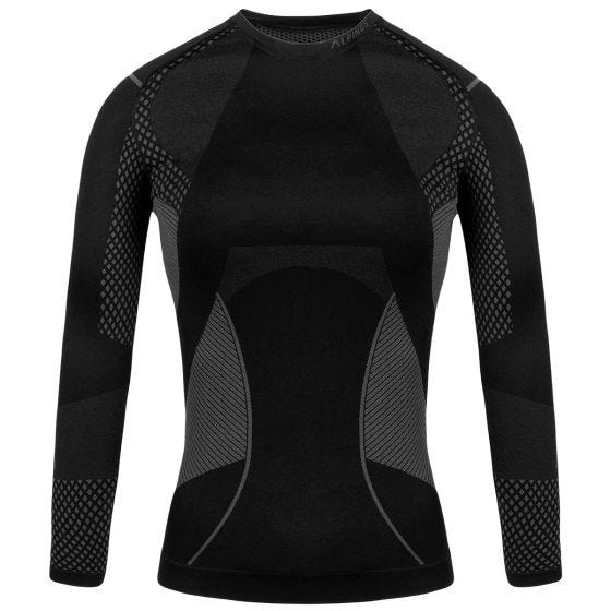 Malla interna superior Alpinus Active Longsleeve - Negro / Grey