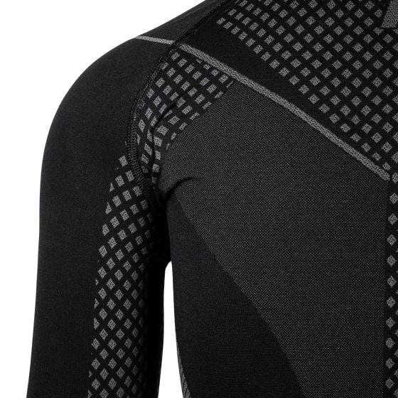 Malla interna superior Alpinus Active Longsleeve - Negro / Grey