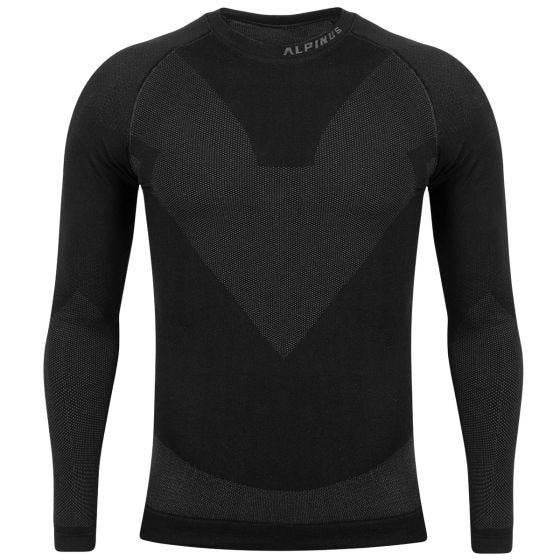 Malla interna superior Alpinus Pro Miyabi Edition Longsleeve - Negro