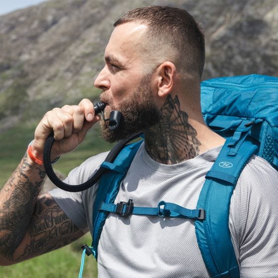 Mochila de los hombres Highlander Ben Nevis 65 L - Gris