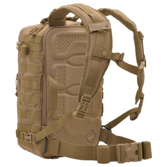 Mochila Hazard 4 Second Front para llevar a la espalda o al pecho en Coyote
