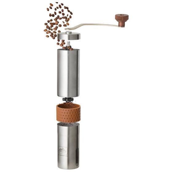 Helikon Camp Hand Coffee Grinder - Inoxidable