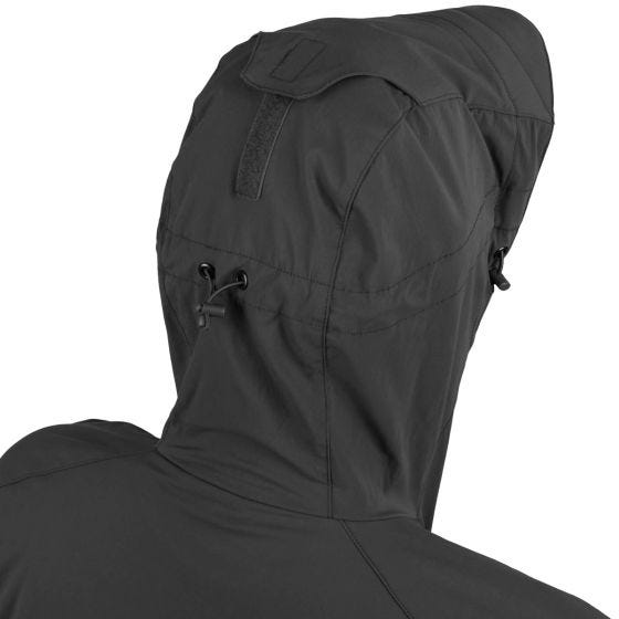 Chaqueta SoftShell Helikon Anorak Mistral - Negro