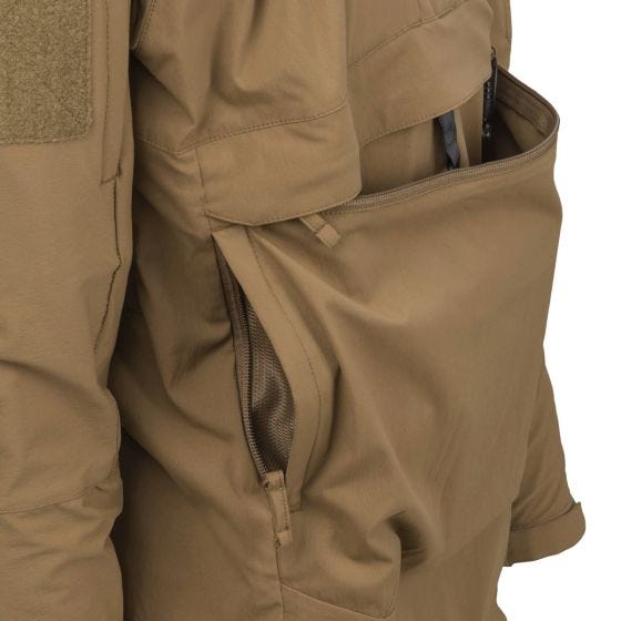 Chaqueta SoftShell Helikon Anorak Mistral - Mud Brown