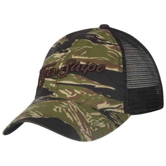 Gorra Helikon Tiger Stripe Trucker - Tiger Stripe / Black A
