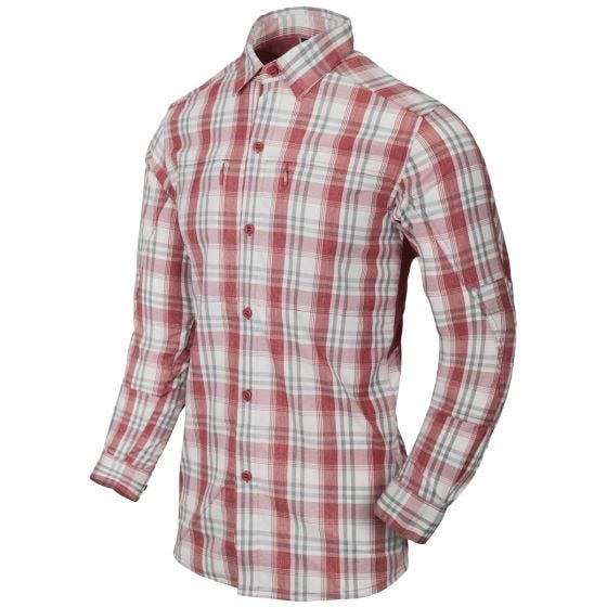 Camisa Helikon Trip - Cuadros rojos