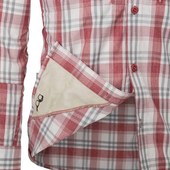 Camisa Helikon Trip - Cuadros rojos