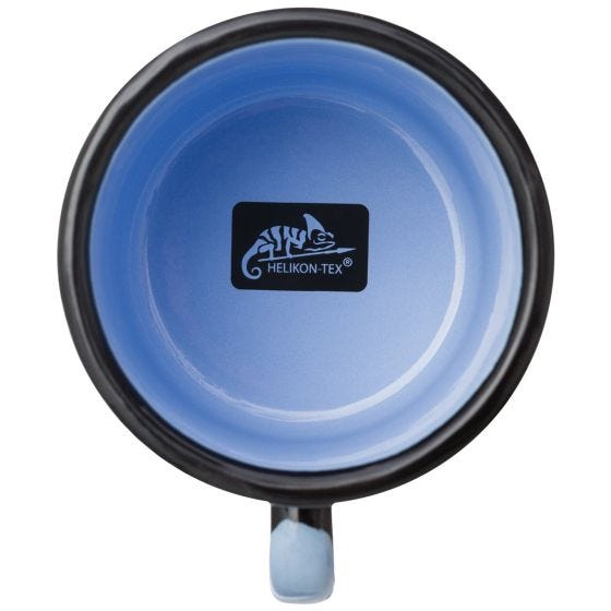 Tazón Helikon Wolf Enamel 350 ml - Negro