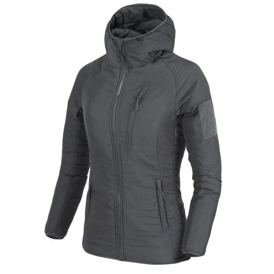 Cazadora con capucha Helikon WolfHound Para mujer - Shadow Grey