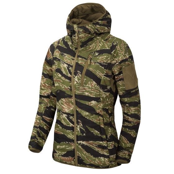 Cazadora con capucha Helikon WolfHound Para mujer - Tiger Stripe