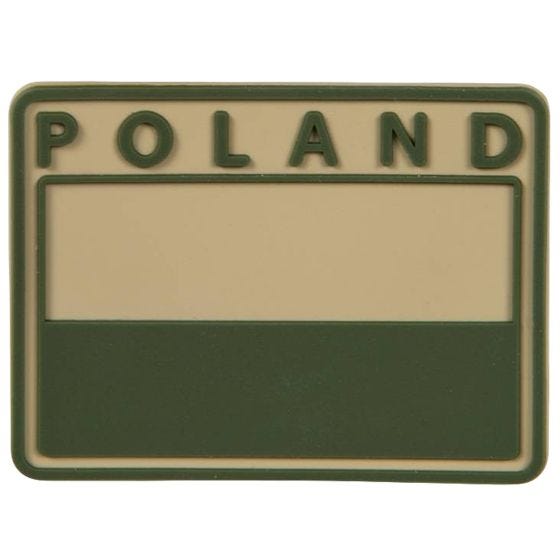 Parche Helikon Polish Subdued Flag - Caqui