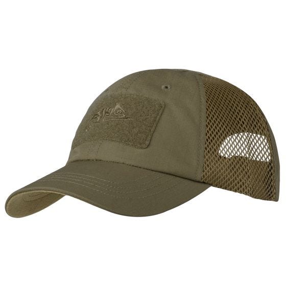 Gorra de béisbol con malla de ventilación Helikon Tactical - Adaptive Green