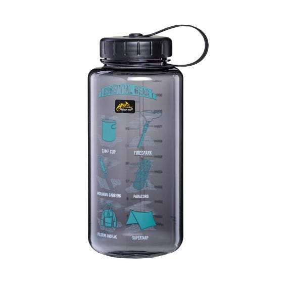 Botella de Tritan Helikon 1 L Cuello ancho - Gear Smoke