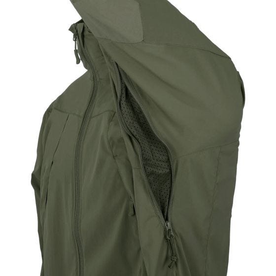 Chaqueta Helikon Blizzard con StormStretch en Taiga Green