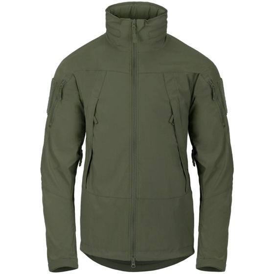 Chaqueta Helikon Blizzard con StormStretch en Taiga Green