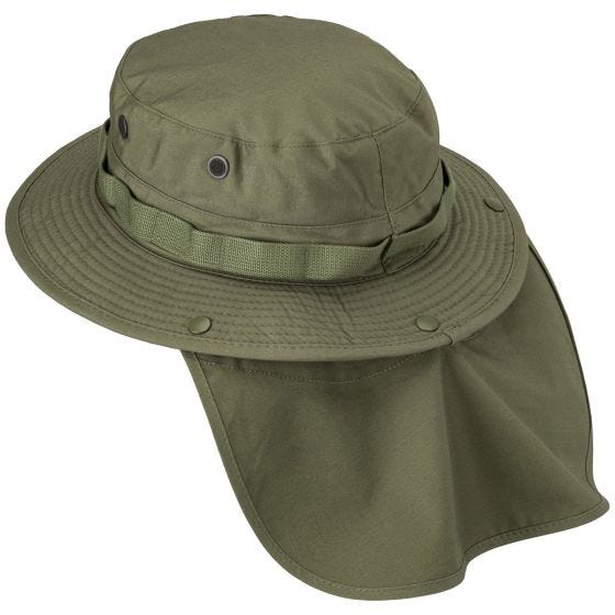Gorro de pescador Helikon Ripstop de polialgodón - Oliva