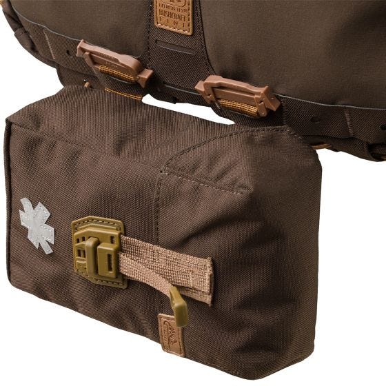 Botiquín de primeros auxilios Helikon Bushcraft - Earth Brown / Clay