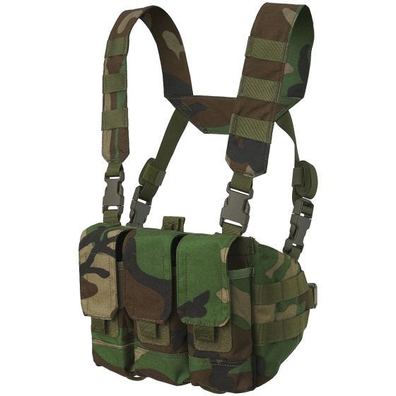 Chaleco táctico Helikon Chicom - US Woodland