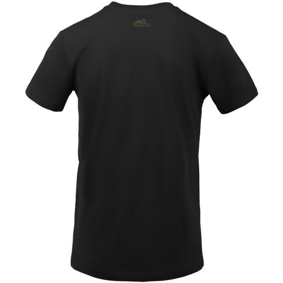 Camiseta Helikon FN FAL - Black/Rhodesian Camo