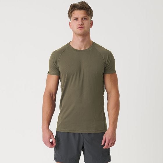 Camiseta Helikon Functional Quick Dry - Verde aceituna
