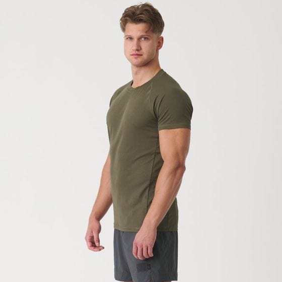 Camiseta Helikon Functional Quick Dry - Verde aceituna