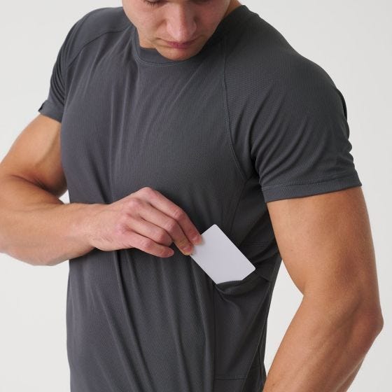 Camiseta Helikon Functional Quick Dry - Shadow Grey