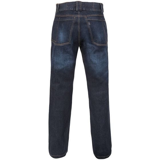 Tejanos tácticos Helikon Greyman en azul vaquero semioscuro