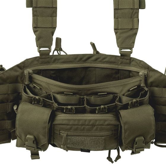 Chaleco táctico Helikon Guardian Recce - Verde aceituna