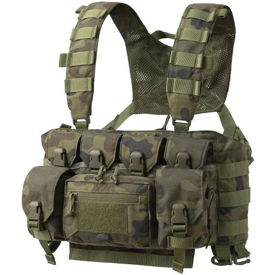 Chaleco táctico Helikon Guardian Recce - PL Woodland
