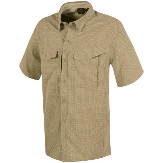 Camisa de manga corta Helikon Defender Mk2 Ultralight en Silver Mink
