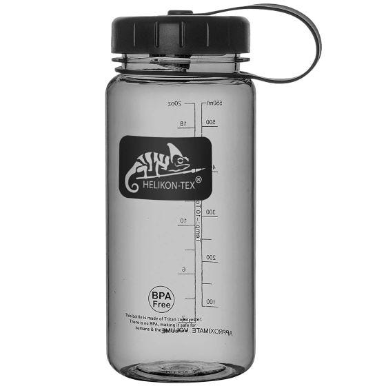 Botella Helikon Wide Mouth de Tritan de 550ml en smoke