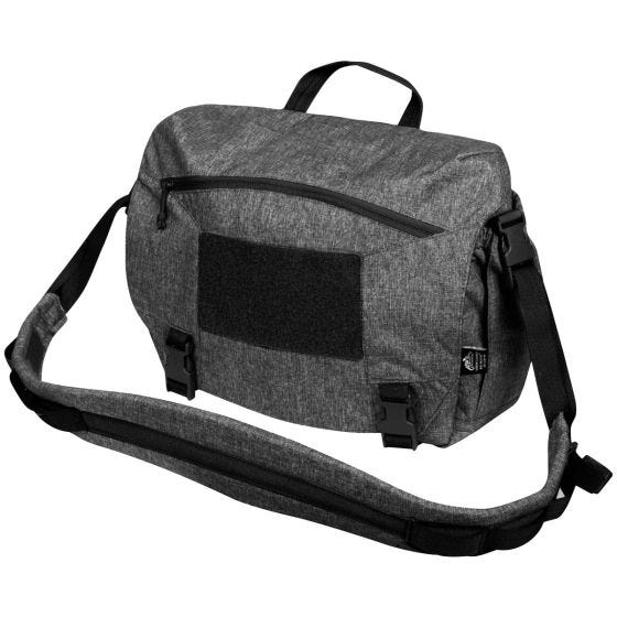 Bolso bandolera Helikon Urban mediano en negro-gris