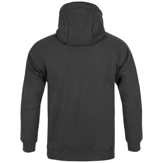Sudadera con capucha Helikon Urban Tactical Lite con cremallera completa en negro