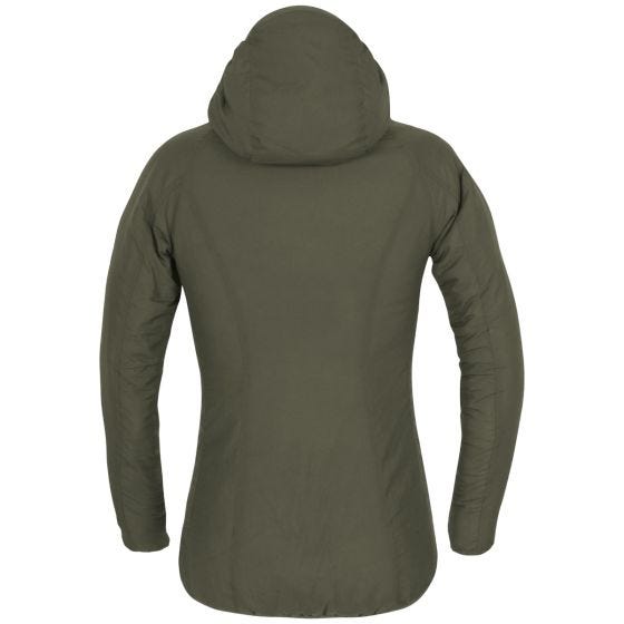 Cazadora con capucha Helikon WolfHound Para mujer - Taiga Green