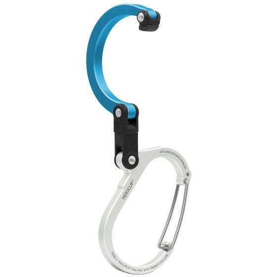 Mosquetón Heroclip Small Gear - Blue Steel