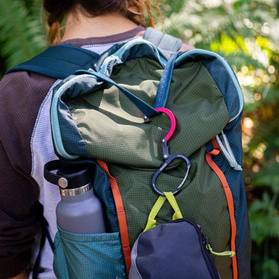 Mosquetón Heroclip Small Gear - Forest Green