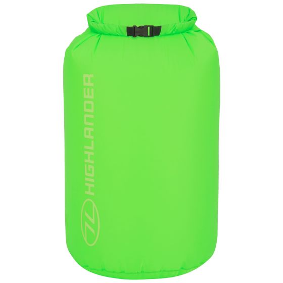 Funda impermeable Highlander X-Light de 80 litros en Lime Green