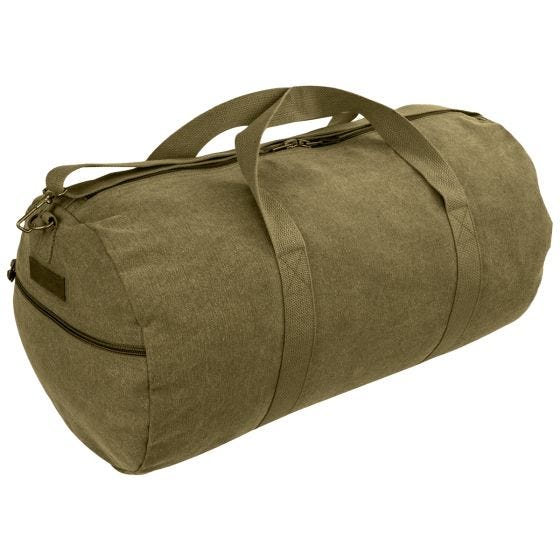 Mochila plegable Highlander Crieff Canvas 45 L - Oliva