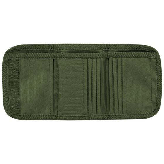 Billetera Highlander Shield RFID - Oliva
