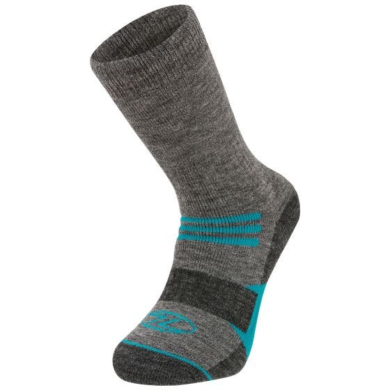 Calcetines Highlander X-plorer Lana merina - Gris