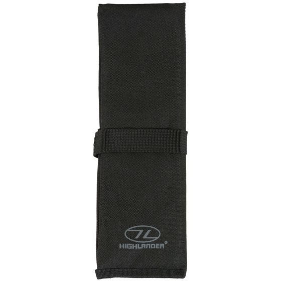 Almohadilla para asiento Highlander plegable en negro