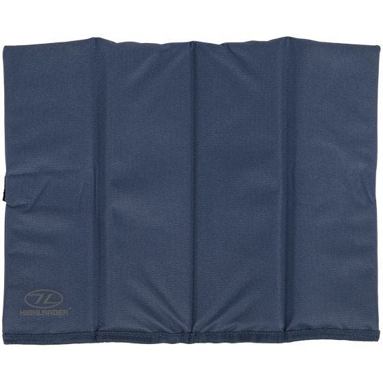 Almohadilla para asiento Highlander plegable en azul